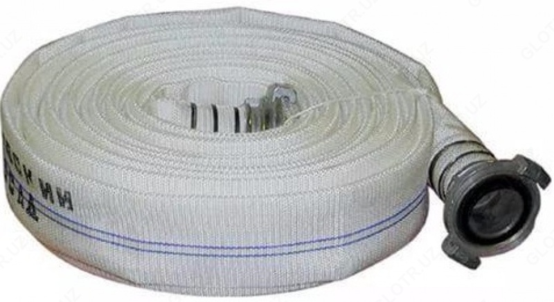 Рукав пожарный диаметр 51 мм в комплекте, давление 10 бар 