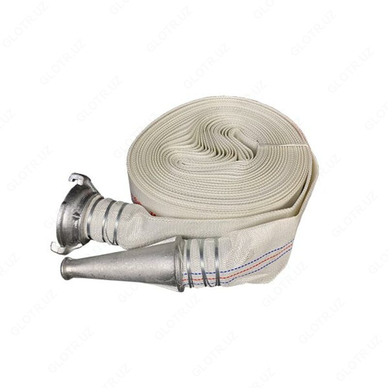 Рукав пожарный диаметр 66мм в комплекте, давление 8 бар