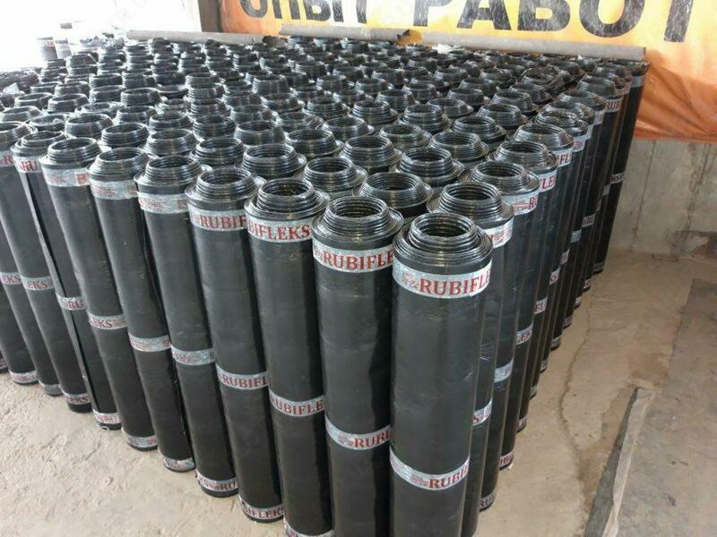 ГИДРОИЗОЛЯЦИОННЫЙ МАТЕРИАЛ НА БИТУМНОЙ ОСНОВЕ РУБИФЛЕКС ТПП 2 0ММ