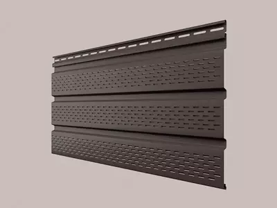 Софиты полностью перфориро­ван­ные Пекан