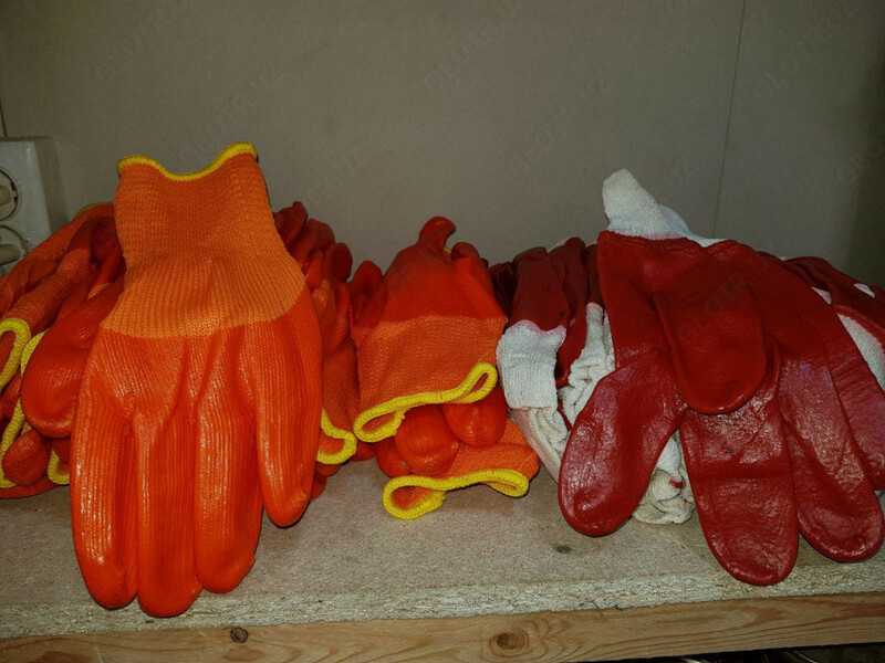 4 900 so'm Прорезиненные перчатки