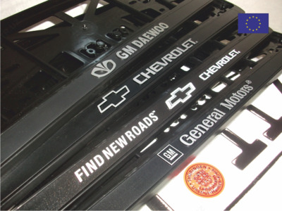 Рамка номерного знака DAEWOO