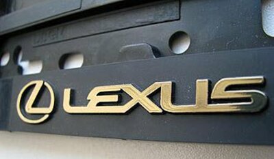 Рамка номерного знака LEXUS