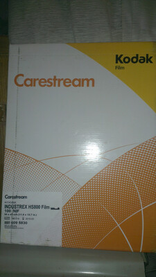Промышленная рентгеновская пленка CARESTREAM HS800 30x40 100Nif