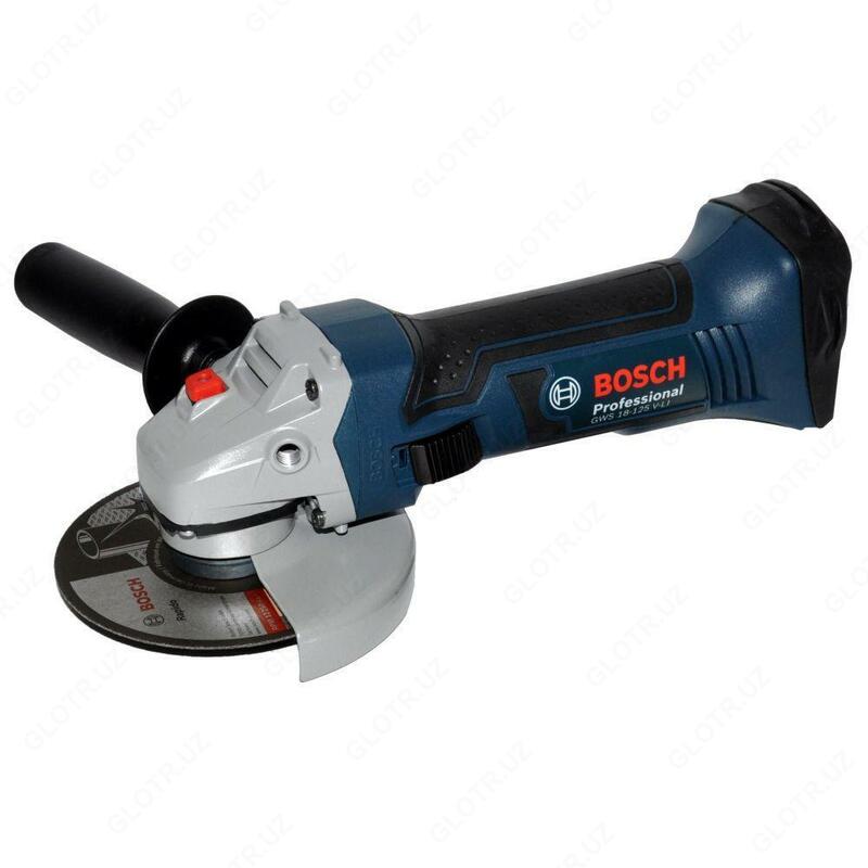 1 год гарантии Угловая шлифмашина Bosch GWS 18-125 VLI Professional
