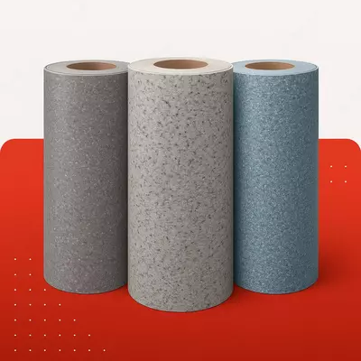 Коммерческий гомогенный линолеум "SANFA PRODUCTS" толщ. 2 мм