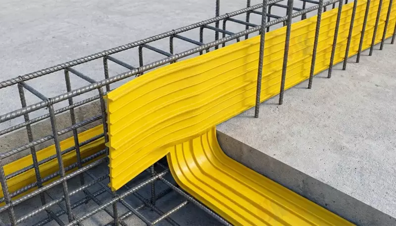  Гидрошпонка ПВХ (PVC Waterstop) шир. 250 мм  толщ. 4 мм  давл. до 0.5 МПа  желтая Только в розницу