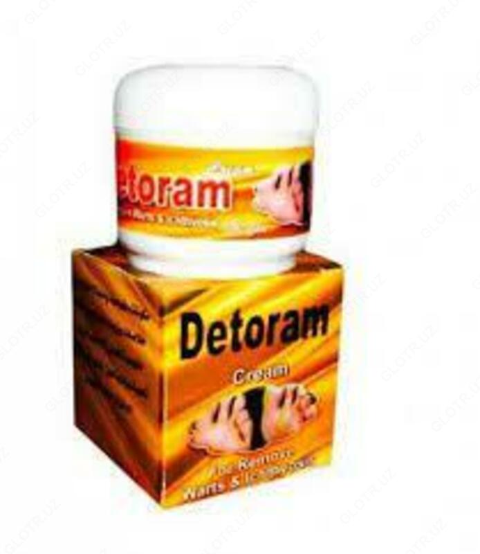 Крем Detoram от лишая и грибка на пальцах  75 мл