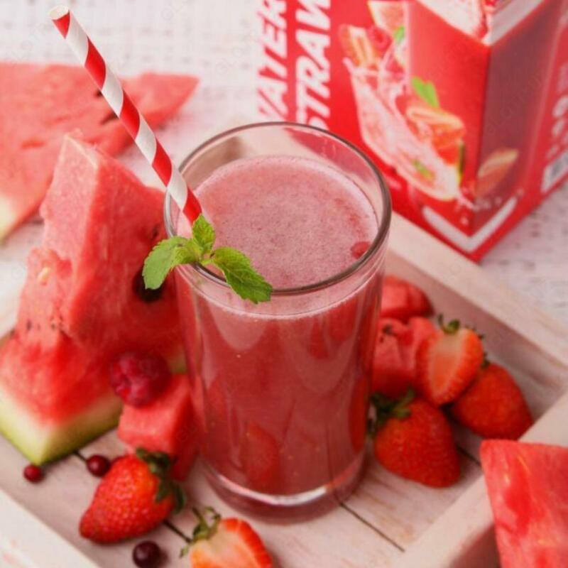   Смузи NL арбуз-клубника