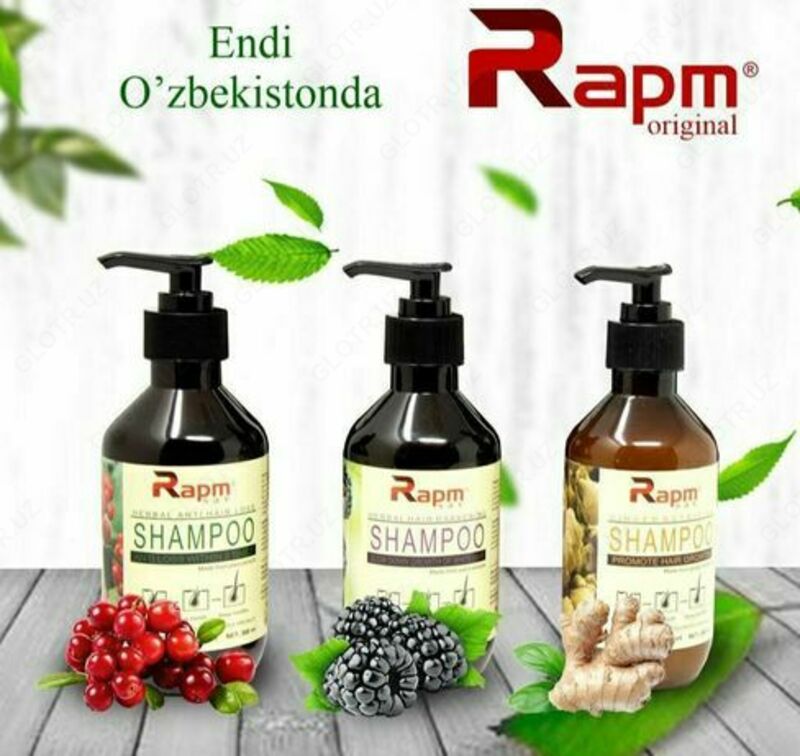   Укрепляющий Шампунь ежевика Rapm (300 мл)