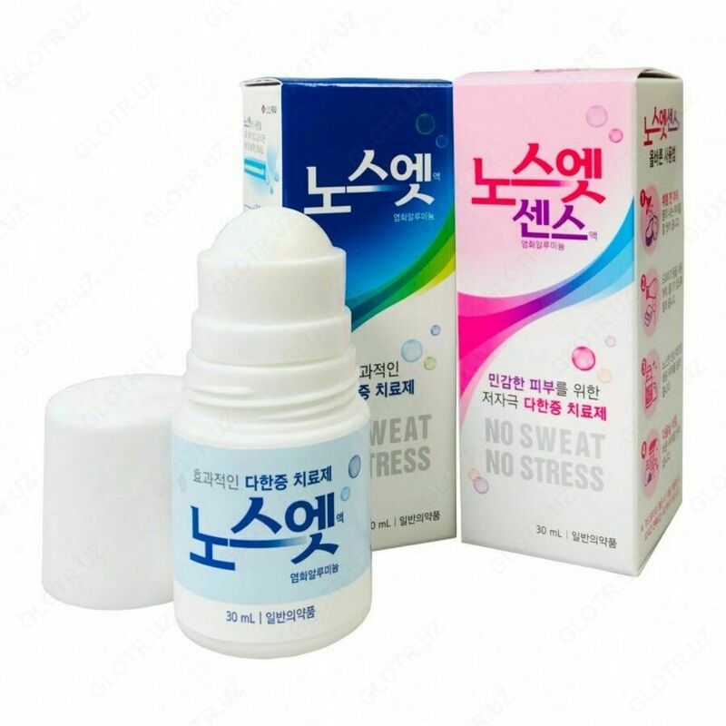 Koreya antiperspiranti Ter va hid uchun stress yoq