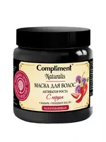 Compliment Naturalis Маска для волос с перцем Активатор роста  Имбирь  Репейное масло  500 мл