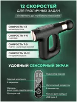   Mассажный пистолет перкуссионный Massege Gun