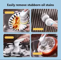 5-in-1 elektr uy tozalash cho'tkasi - Cho'tkalar