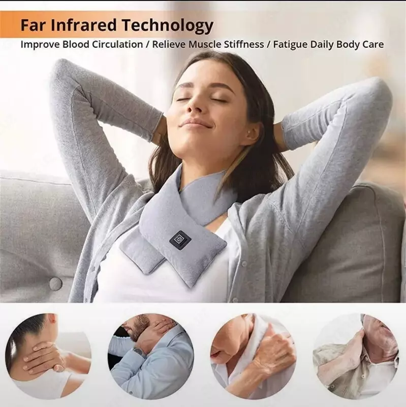 Шарф с электроподогревом