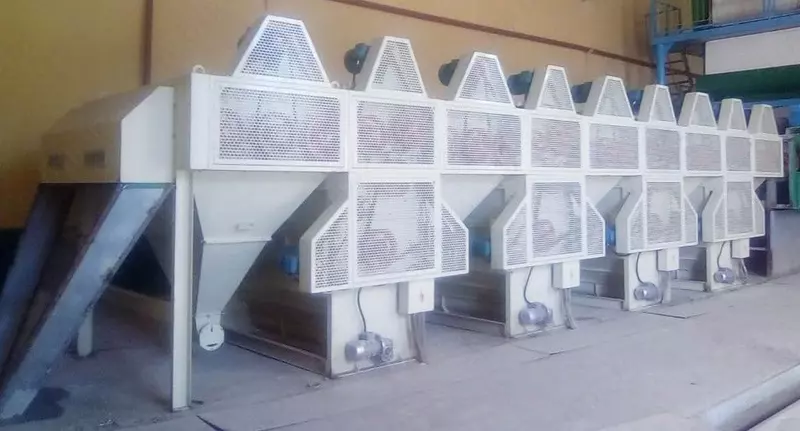 Установка очистителей хлопка