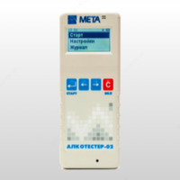 Индикатор алкоголя "Алкотестер 02" электрохимический