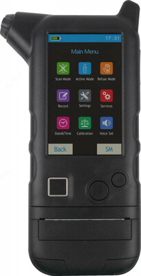 Анализатор алкоголя с видеофиксацией ALCOSTOP8000S