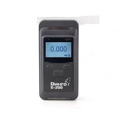 Анализатор концентрации паров этанола в выдыхаемом воздухе Динго Е-200 с принтером простой