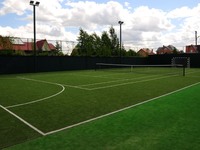  Искусственная трава - газон для тенниса - 