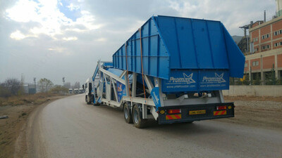 Мобильный бетонный завод  PROMAX M100-TWN Только в розницу