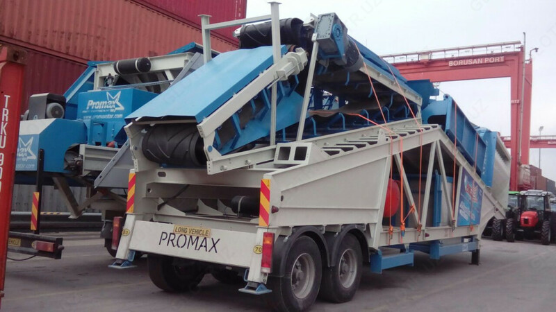 Мобильный бетонный завод  PROMAX M120-TWN