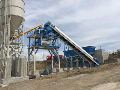 Стационарный бетонный завод PROMAX S-100 TWN Только в розницу