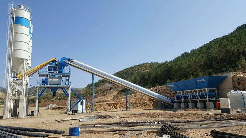 Стационарный бетонный завод  PROMAX S-130 TWN Только в розницу