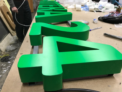 Объемные вывески - от 3 000 сум