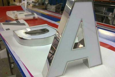 Объемные буквы световые короба