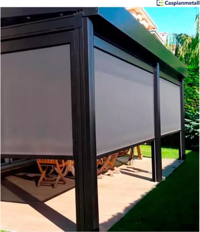 Cистема фасадных штор