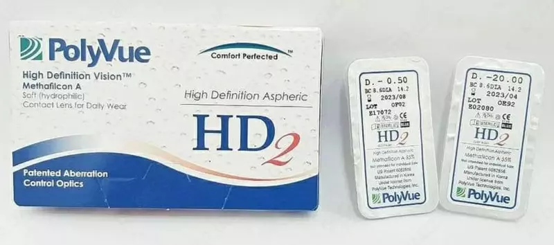 Мягкие контактные линзы Poly Vue