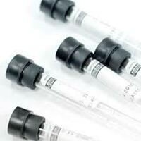 ESR vakuumli kolba - 1 6 ml Na sitratli  qora qopqoqli (Italiya)