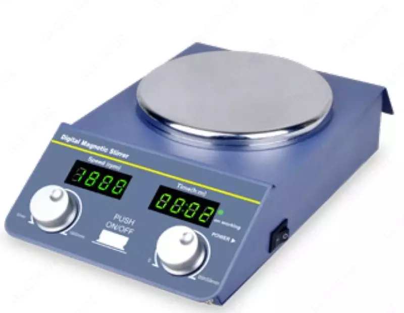 ЦИФРОВАЯ МАГНИТНАЯ МЕШАЛКА С ПЛИТОЙ