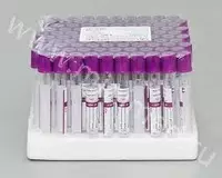 Вакуумная пробирка с фиолетовой крышкой с К3 ЭДТА на 3 и 5 мл