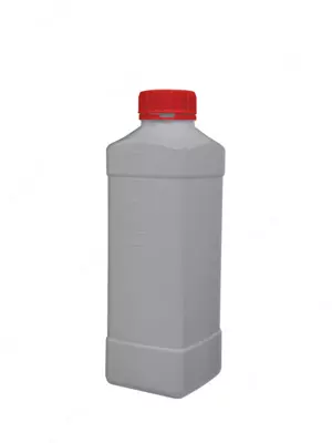 Пластиковая квадратная бутылка (1 литр) 0.06 кг