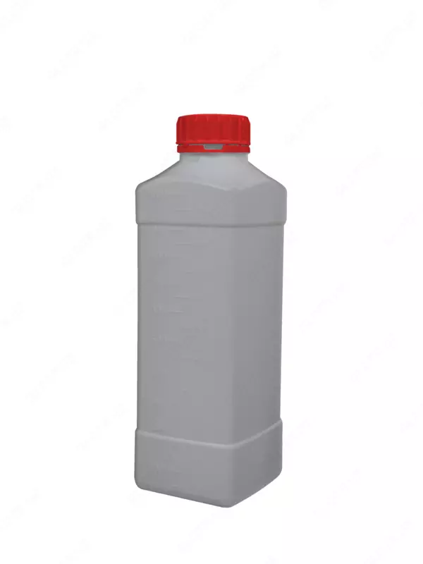 Пластиковая квадратная бутылка (1 литр) 0.105 кг