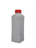 Пластиковая квадратная бутылка (1 литр) 0.105 кг