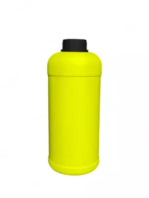 Пластиковая круглая бутылка (1 литр) 0.06 кг NEW