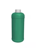 Пластиковая круглая бутылка (1 литр) 0.100 кг NEW