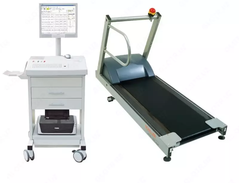 CONTEC 8000S стресс-тест ЭКГ беговая дорожка