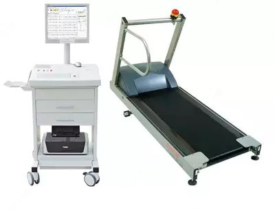 CONTEC 8000S стресс-тест ЭКГ беговая дорожка