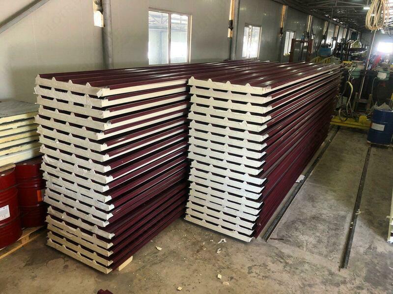 Сэндвич-панели кровельные 60мм - OOO MODUL PANEL