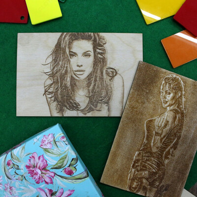 Лазерная Гравировка на дереве