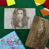 Лазерная Гравировка на дереве