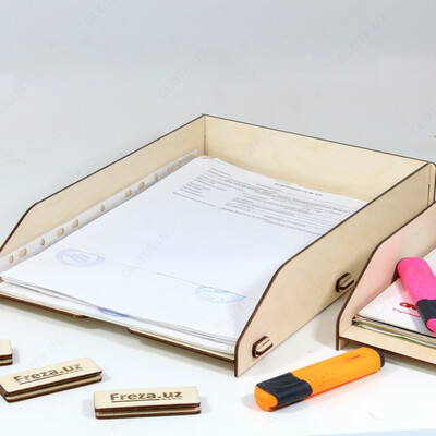 Лоток для документов с вашим логотипом - 120 000 сум / шт.