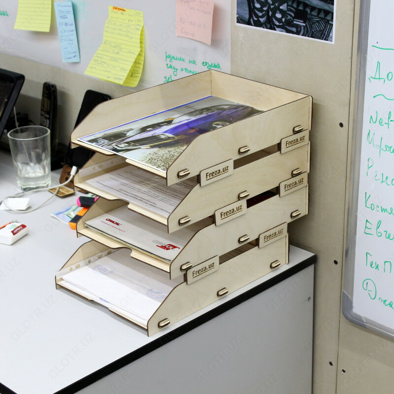 {0} so'mdan Лоток для документов с вашим логотипом