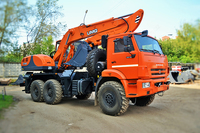   Экскаватор на автомобильном ходу КАМАЗ-43118 (ЕВРО5)