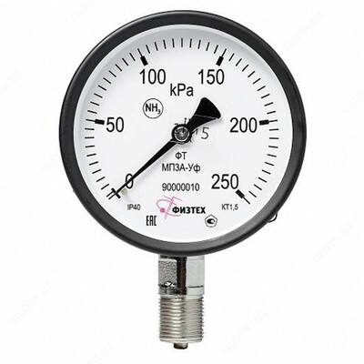 Манометры аммиачные ВП3А-У, МВП3А-У, МП3А-У
