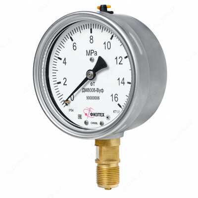 Манометры общетехнические пылевлагозащищенные ДВ8008-ВУ